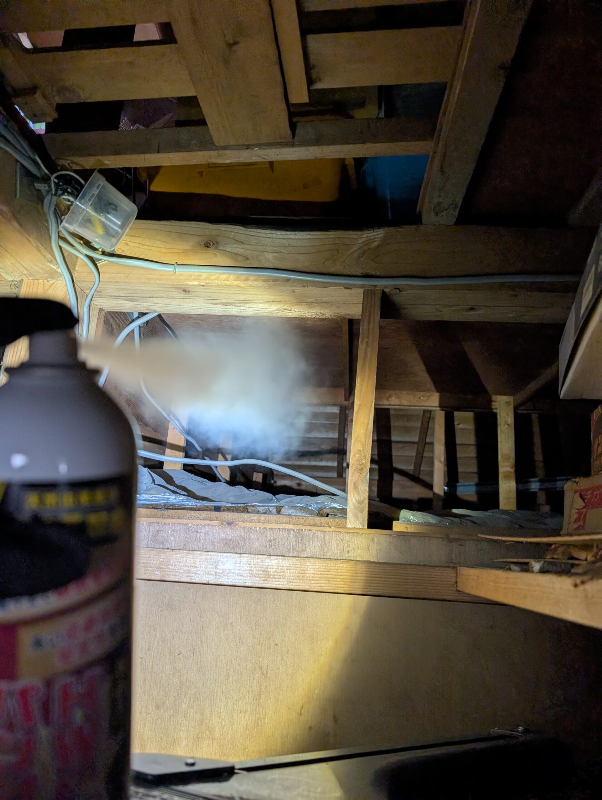 千葉県千葉市ネズミ駆除現場の写真1